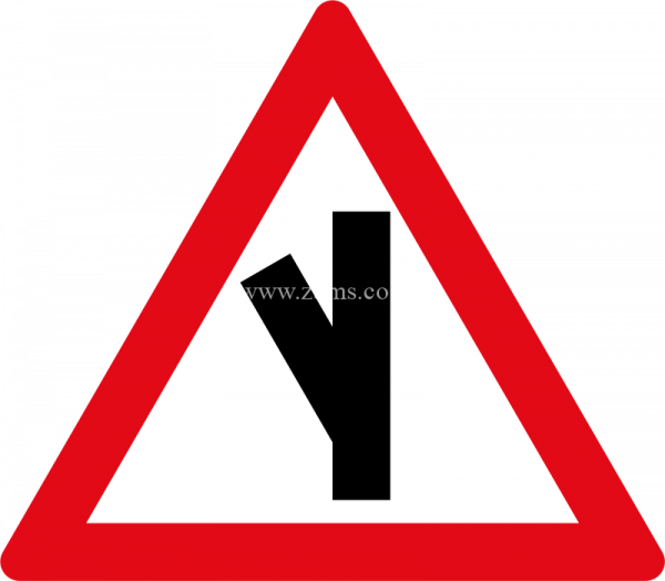 Sharp junction ahead road sign for sale Zimbabwe