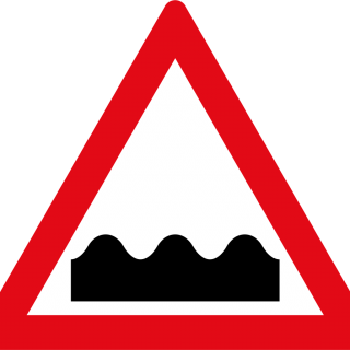 Uneven road surface ahead road sign for sale Zimbabwe